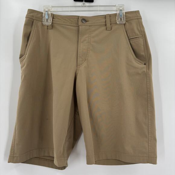 Lululemon Mens Sz32 Beige Commission Short Stretch Pants - Picture 5 of 6